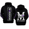 MAMA Eating Disorders Warrior Hoodie 3D For Women For Men : Mama Of A Warrior Eating Disorders Awareness