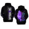 Personalized Epilepsy Awareness Hoodie 3D For Women For Men : Warrior Epilepsy  Awareness