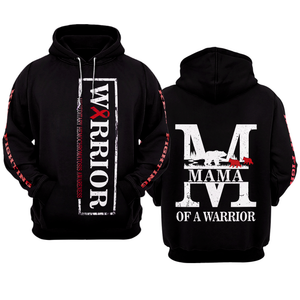 MAMA Hereditary Hemochromatosis Warrior Hoodie 3D For Women For Men : Mama Of A Warrior Hereditary Hemochromatosis Awareness