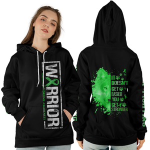 Kabuki Syndrome Warrior Hoodie 3D For Women For Men : Warrior Kabuki Syndrome Awareness