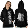 Lung Cancer Warrior Hoodie 3D For Women For Men : Warrior Lung Cancer Awareness