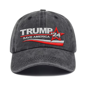 Support Trump 2024 embroidered  Hat , Trump 45 47 embroidered Hat, 2024 Trump embroidered Hat