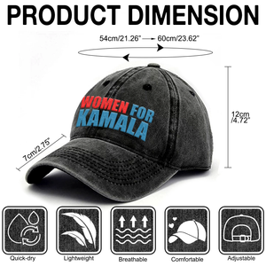 Support Kamala Harris 2024 embroidered Hat , Kamala Harris 47 embroidered Hat, 2024 Kamala Harris embroidered Hat A02