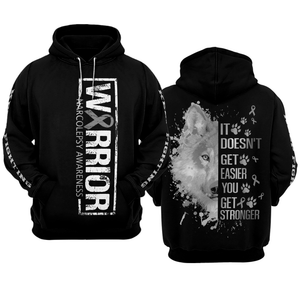 Narcolepsy Warrior Hoodie 3D For Women For Men : Warrior Narcolepsy  Awareness