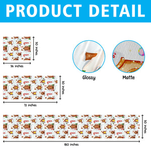 Personalized Christmas Wrapping Paper Holiday 2025 : Gingerbread House Wrapping Paper