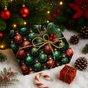 Personalized Christmas Wrapping Paper Holiday 2025 : Merry christmas
