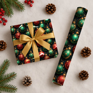 Personalized Christmas Wrapping Paper Holiday 2025 : Merry christmas