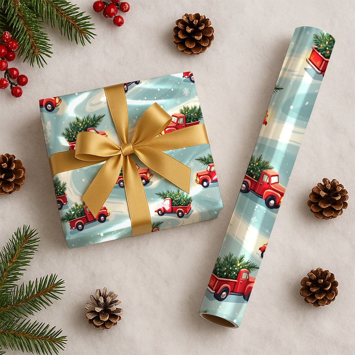 Personalized Christmas Wrapping Paper Holiday 2025 : Christmas Tree