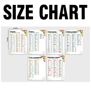 6PCS Glycemic Index Diabetic Food List Poster, 6PCS Glycemic Index & Diabetic Food List Posters with Practical Tips