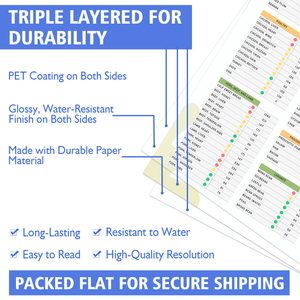 3PCS Gout Food List Posters & Practical Tips for Gout Management