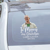 Custom In Memorial Sticker Personal Memory Decal Car :  in memory of my Grandpa