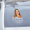 Custom In Memorial Sticker Personal Memory Decal Car :  in memory of my Niece