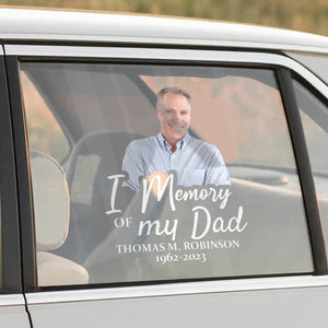 Custom In Memorial Sticker Personal Memory Decal Car :  in memory of my Dad