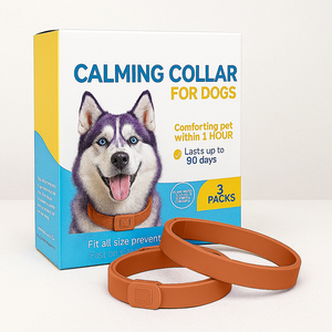 Flea & Tick Collar Orange For Dog, For Lover Dog A05