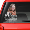 Custom In Memorial Sticker Personal Memory Decal Car :  in memory of my Daughter