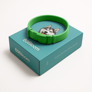 Flea & Tick Collar Green For Dog, For Lover Dog A04