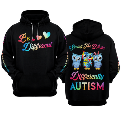 Autism Awareness Hoodie 3D : Seeing The World Differently