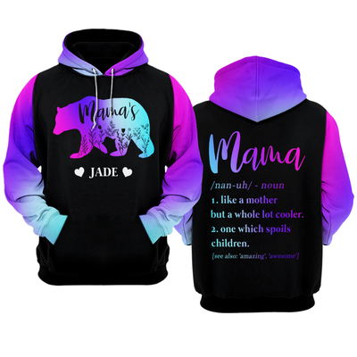 Custom Autism Awareness Hoodie 3D : Mama Bear