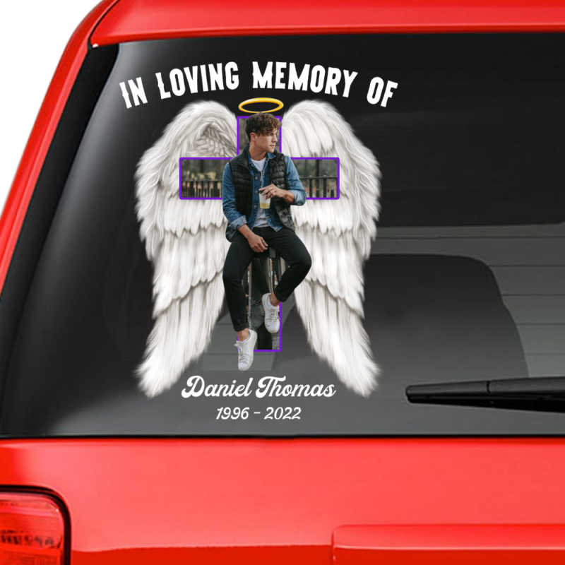 Custom In Loving Memory Sticker Memory Decal Car  : In Loving Memory Decal Car 014