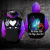 Suicide Prevention Awareness Hoodie Full Print : Peace Love Life