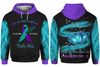 Personalized Suicide Prevention Awareness Hoodie Over Print For Women For Men : You Can never Be replaced