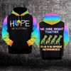 Autism Awareness Hoodie 3D : We Shine Bright Together It’s Ok to Be Different