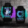 Suicide Prevention Awareness Hoodie Full Print : Stay tomorrow needs you 0611
