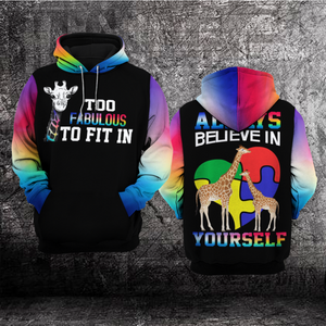 Autism Awareness Hoodie 3D : Always Believe in Yourself