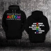 Autism Awareness Hoodie 3D : This is what AUTISM looks like