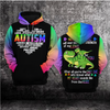 Autism Awareness Hoodie 3D : No One Else Will ever Know The Strenght Of My Love