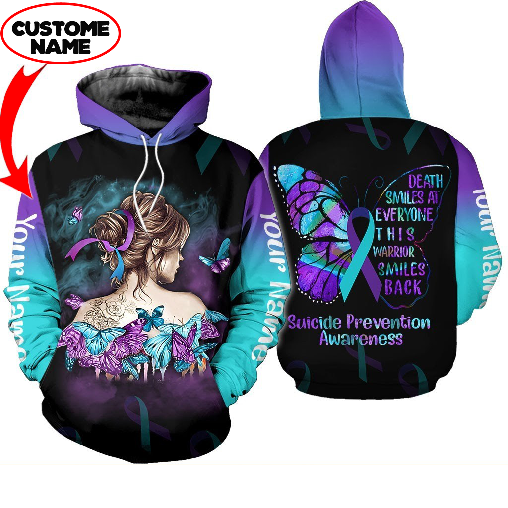 Custom Name Suicide Prevention Awareness Full Print