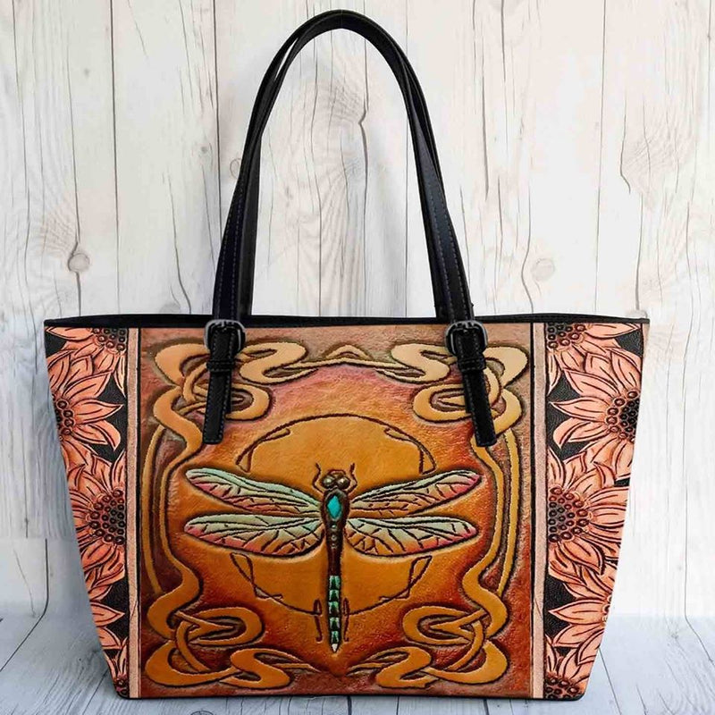 Dragonfly Leather Bag