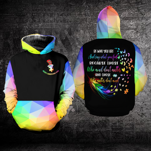 Autism Awareness Hoodie Full Print : Accept Understand Love