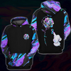Elephant Ribbon Suicide Awareness Hoodie Full Print For Women For Men : Never Give Up