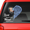 Custom In Loving Memory Sticker Personal Memory Decal Car : Loved Beyond Words, Missed Beyond Measure