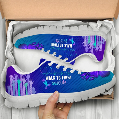 Suicide Prevention Awareness Shoe: Walk To Fight Suicide