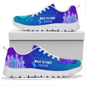 Suicide Prevention Awareness Shoe: Walk To Fight Suicide