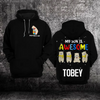 Personalized Autism Awareness Hoodie 3D : My Son is Awesome