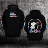 Personalized Autism Awareness Hoodie 3D : Your Words Matter